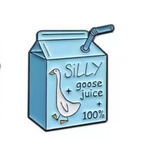 2/$10 Silly Goose Juice Enamel Pin